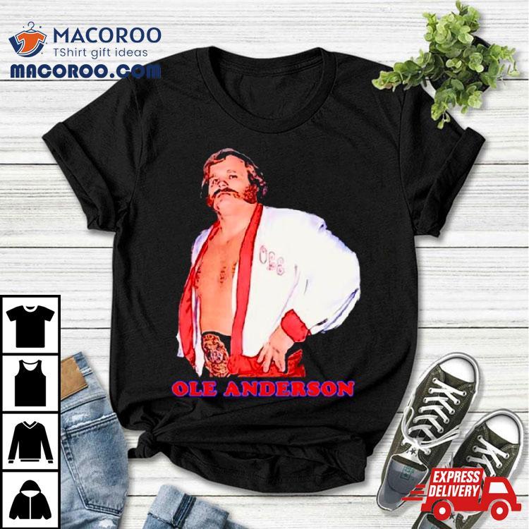 Brooks Jensen Wearing Ole Anderson Shirt Brooks Jensen Wearing Ole Anderson Shirt
