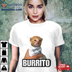 Burrito Baby Cat Cute Shirt