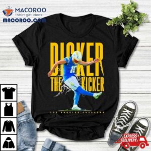 Cameron Dicker Los Angeles Chargers Lightning Shirt