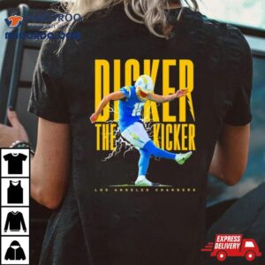 Cameron Dicker Los Angeles Chargers Lightning Shirt