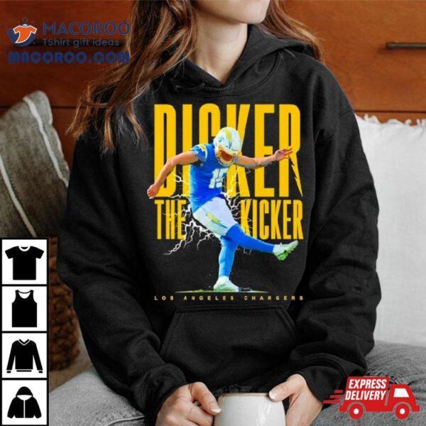 Cameron Dicker Los Angeles Chargers Lightning Shirt