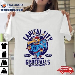 Capital City Goofballs Baseball From The Simpsons Shirt