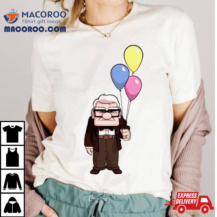 Carl Fredrickson From Up Costume Shirt Carl Fredrickson From Up Costume Shirt