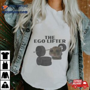 Cat Fitness The Ego Lifter Funny Shirt