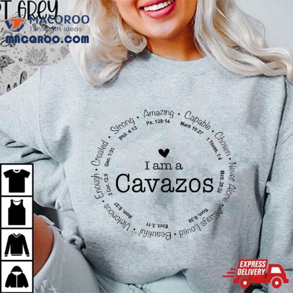 Cavazos Family Name – Mom Mothers Day Shirt