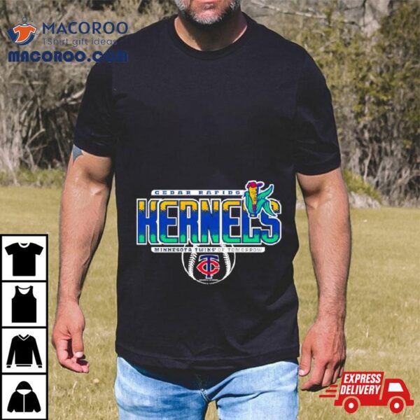 Cedar Rapids Kernels Minnesota Twins’ Of Tomorrow Logo Shirt