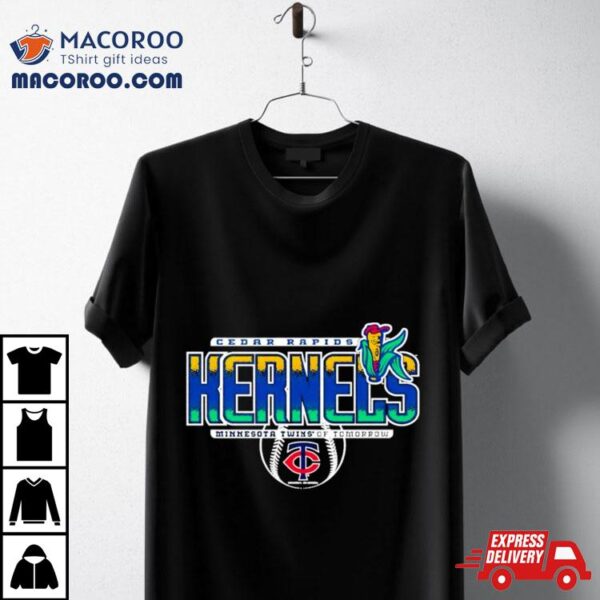 Cedar Rapids Kernels Minnesota Twins’ Of Tomorrow Logo Shirt