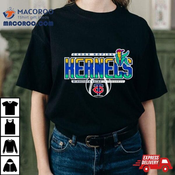 Cedar Rapids Kernels Minnesota Twins’ Of Tomorrow Logo Shirt