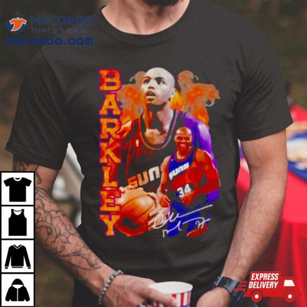 Charles Barkley Basketball Player Signature Shirt