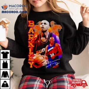 Charles Barkley Basketball Player Signature Tshirt