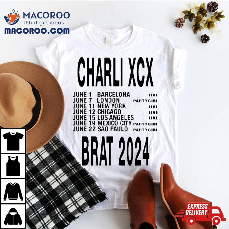 Charli Xcx Brat 2024 Shirt Charli Xcx Brat 2024 Shirt