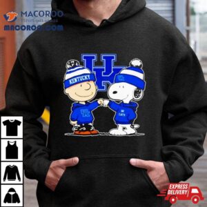 Charlie Brown And Snoopy Go Kentucky Wildcats Shirt