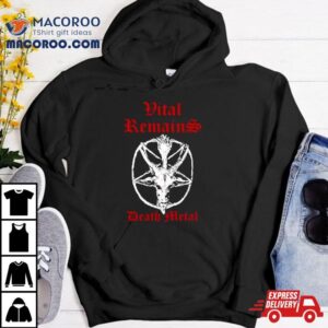 Charlie Kirk Vital Remains Death Metal Tshirt