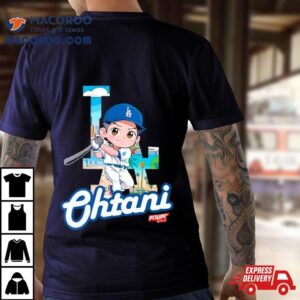 Chibi Othani La City Baseball Player Tshirt