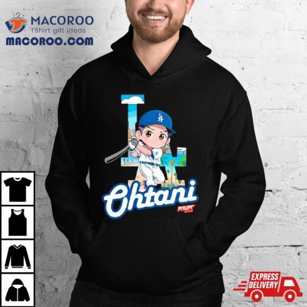 Chibi Othani La City Baseball Player Shirt