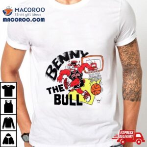 Chicago Bulls Benny The Bull Cartoon Tshirt