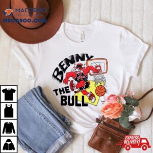 Chicago Bulls Benny The Bull Cartoon Tshirt