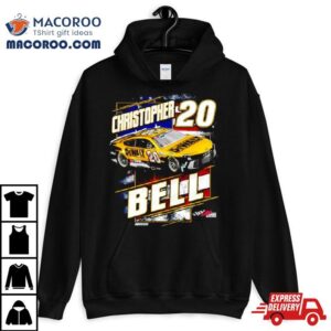 Christopher Bell Joe Gibbs Racing Team Collection Dewalt Patriotic Tshirt