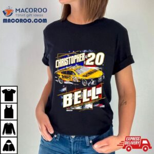 Christopher Bell Joe Gibbs Racing Team Collection Dewalt Patriotic Tshirt