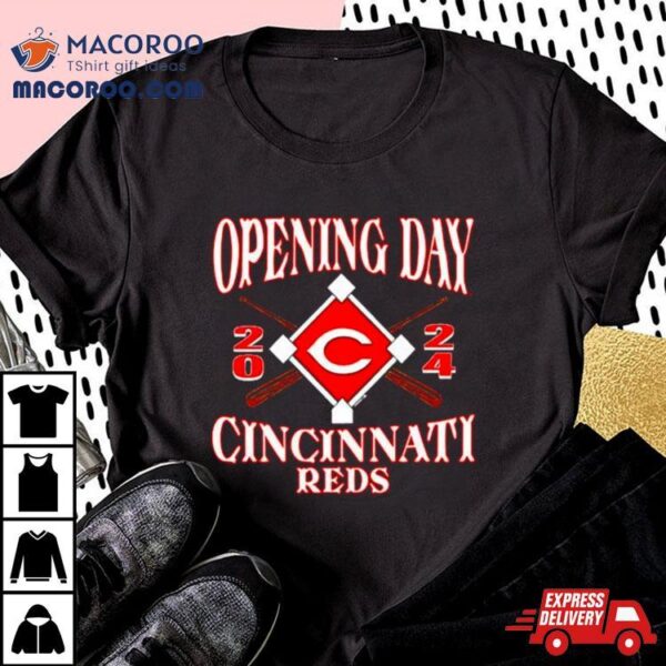 Cincinnati Reds Baseball 2024 Opening Day Vintage Shirt