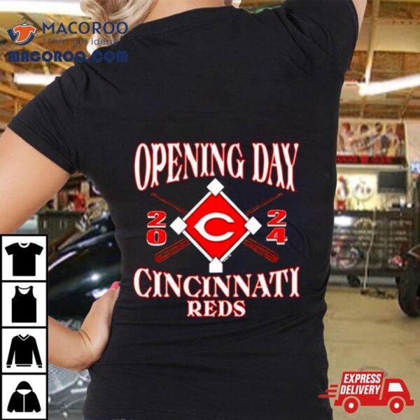 Cincinnati Reds Baseball 2024 Opening Day Vintage Shirt