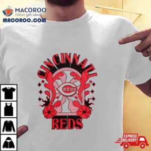 Cincinnati Reds New Era White Ringer Shirt