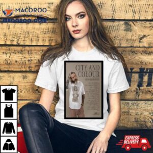 City And Colour Georgia Harmer May Poster Tshirt