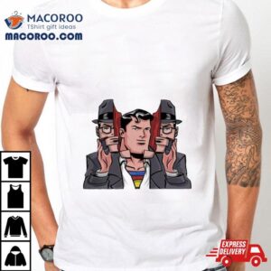 Clark Kent Superman In The Style Of Total Recall Super Recall Tshirt