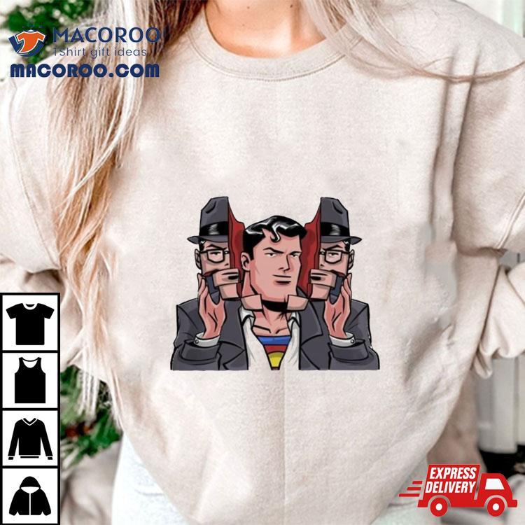 Clark Kent Superman In The Style Of Total Recall Super Recall Shirt Clark Kent Superman In The Style Of Total Recall Super Recall Shirt
