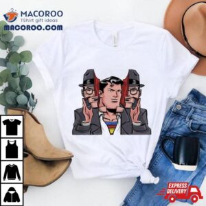 Clark Kent Superman In The Style Of Total Recall Super Recall Shirt 2 Clark Kent Superman In The Style Of Total Recall Super Recall Tshirt