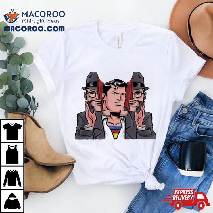Clark Kent Superman In The Style Of Total Recall Super Recall Shirt Clark Kent Superman In The Style Of Total Recall Super Recall Shirt