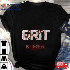 Clemson Basketball Gri Tshirt