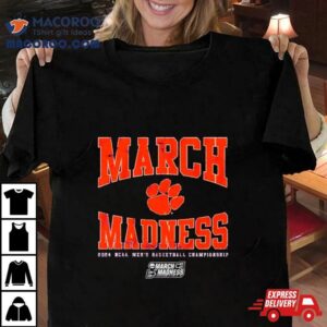 Clemson Tigers March Madness Ncaa Men S Basketball Championship Tshirt