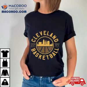 Cleveland Basketball Seal Tshirt