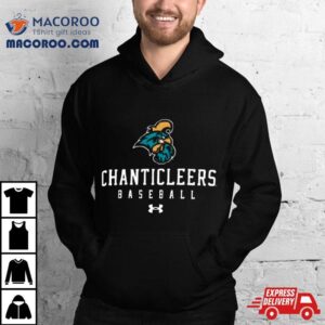 Coastal Carolina Chanticleers Black Baseball Tech Performance Tshirt