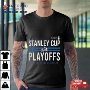 Colorado Avalanche Stanley Cup Playoffs Crossbar Tshirt