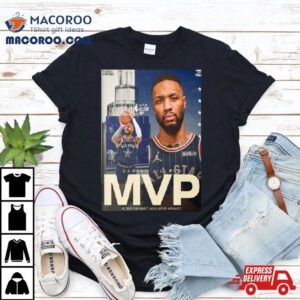 Congratulations Damian Lillard Mvp Kobe Bryant Asg Mvp A Ward Nba All Star Tshirt