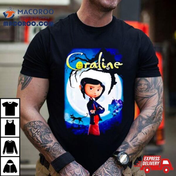 Coraline Full Moon Movie Poster Shirt