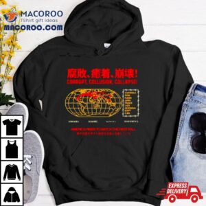 Corrupt Collusion Collapse Tshirt