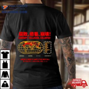 Corrupt Collusion Collapse Shirt 2 Corrupt Collusion Collapse Tshirt