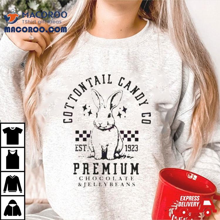 Cottontail Candy Co Est 1923 Bunny Shirt Cottontail Candy Co Est 1923 Bunny Shirt