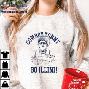 Cowboy Tommy Go Illini Tshirt