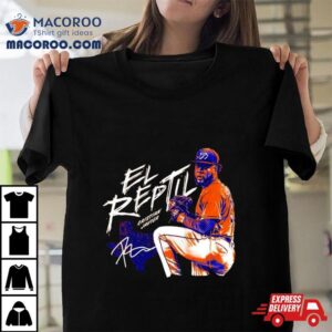 Cristian Javier El Reptil Houston Astros Shirt