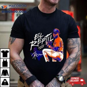 Cristian Javier El Reptil Houston Astros Tshirt