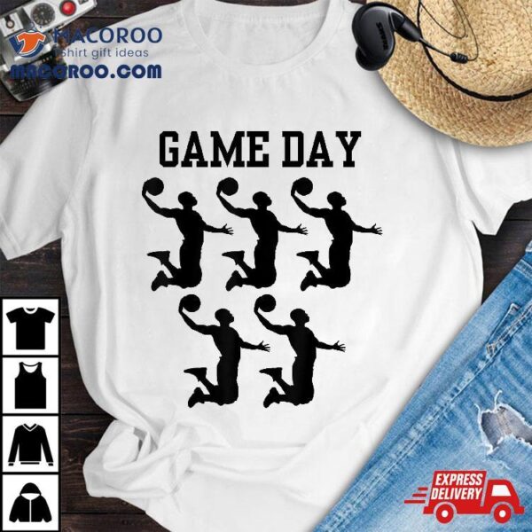 Cute Game Day Basketball Lover For Kids Shirt