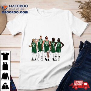 D White Kp Jrue The Jays Art Boston Celtics Shirt