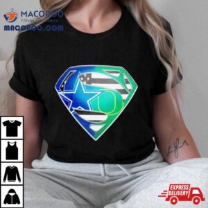 Dallas Cowboys And Oregon Ducks Superman Sports Logo Shirt