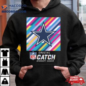 Dallas Cowboys Nfl Crucial Catch Intercept Cancer Tshirt