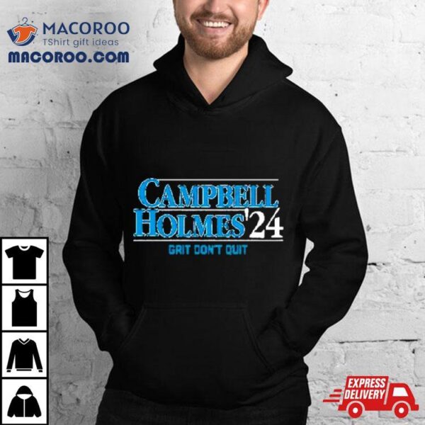 Dan Campbell Detroit Football Brad Holmes ’24 Shirt