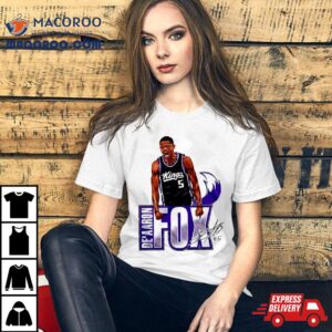 De’aaron Fox Sacramento Kings Player Signatures Shirt